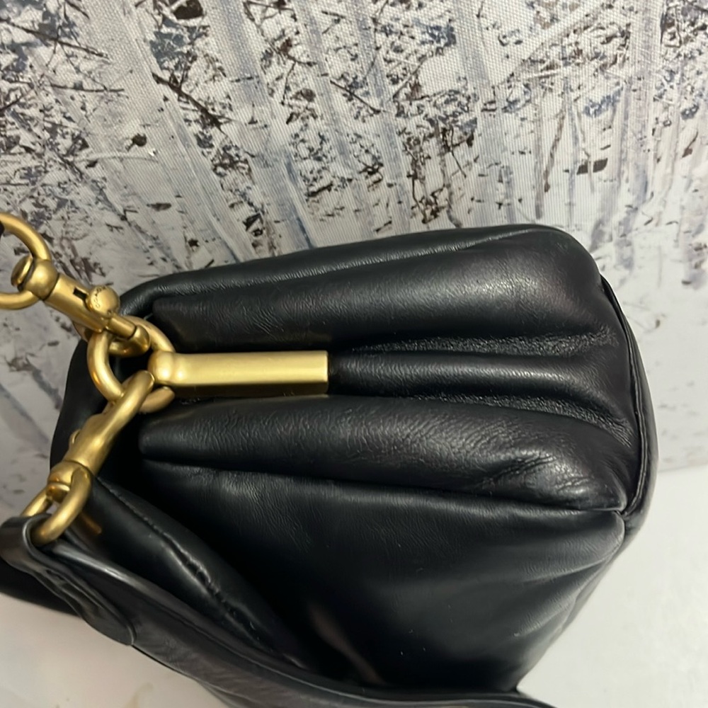 Coach Black Pillow Tabby 26 Nappa Leather Crossbody Bag Purse - Picture 4 of 12